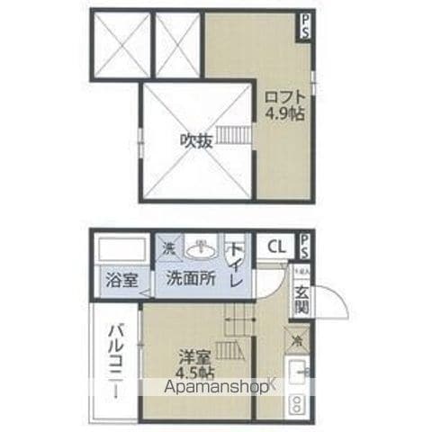 LALUCE烏森の間取り写真