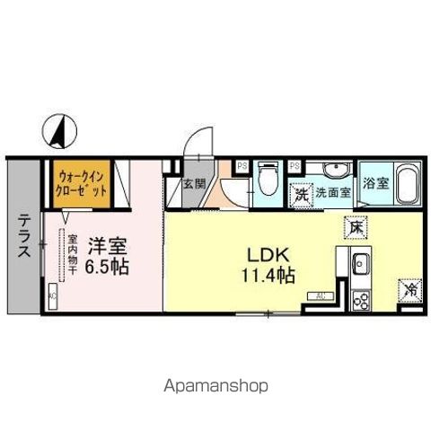 アヴァンス八潮Aの間取り写真