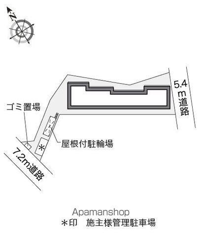 レオパレスライブリィスターⅡ 107 ｜ 東京都練馬区貫井５丁目15-26（賃貸アパート1K・1階・21.76㎡） その15