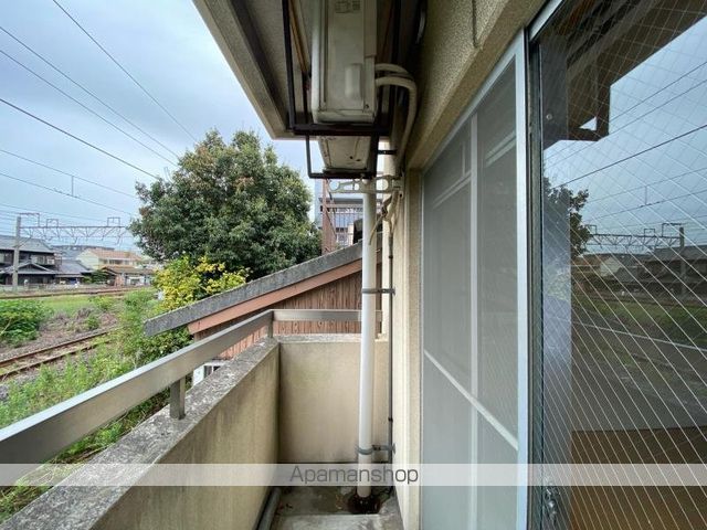 フジマンション[1R/18.3m2]のバルコニー