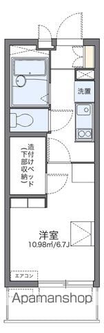 レオパレス府庁前の間取り写真