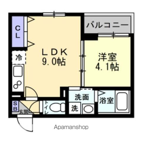 グランシェード川入の間取り写真