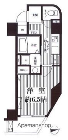 ハラスパジオ下北沢の間取り