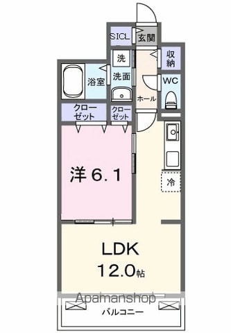 ベル ブライトの間取り写真