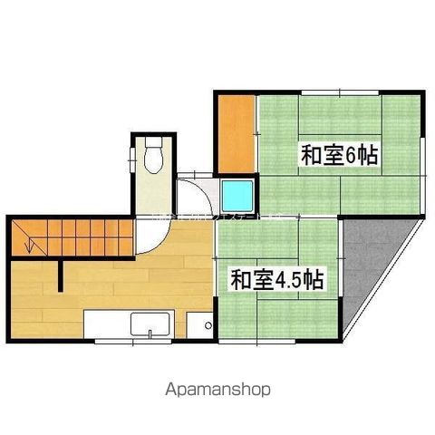 玉利アパートの間取り写真