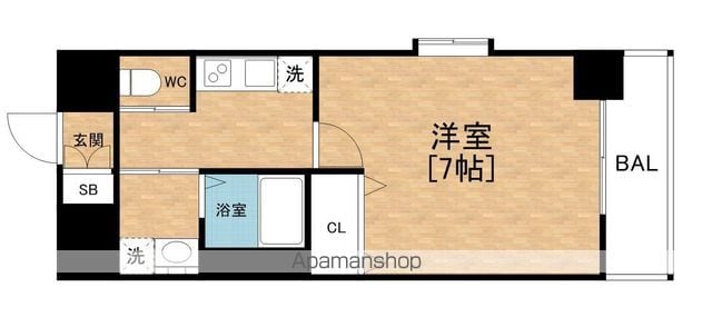 HUTTENWERKE大阪なんばの間取り写真