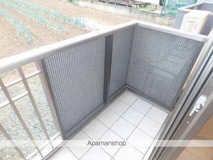 ルミエール沙羅[1LDK/43.75m2]のバルコニー