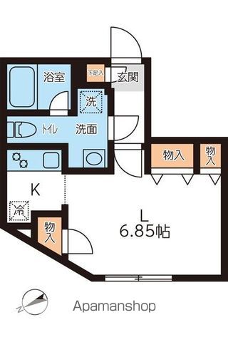 ＰＡＳＥＯ新宿の間取り