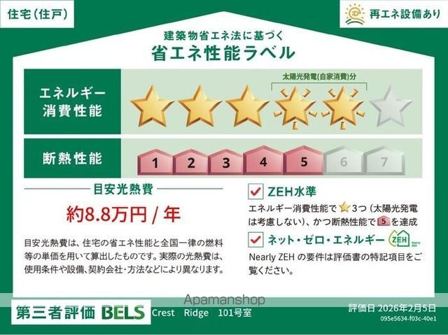Crest Ridgeの内装写真