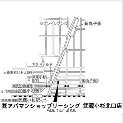 【川崎市幸区戸手本町のマンションの写真】