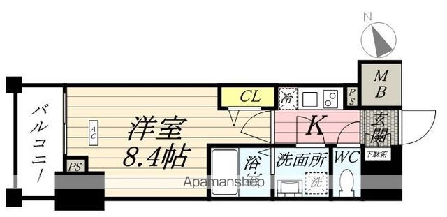 墨田区東向島のマンションの間取り