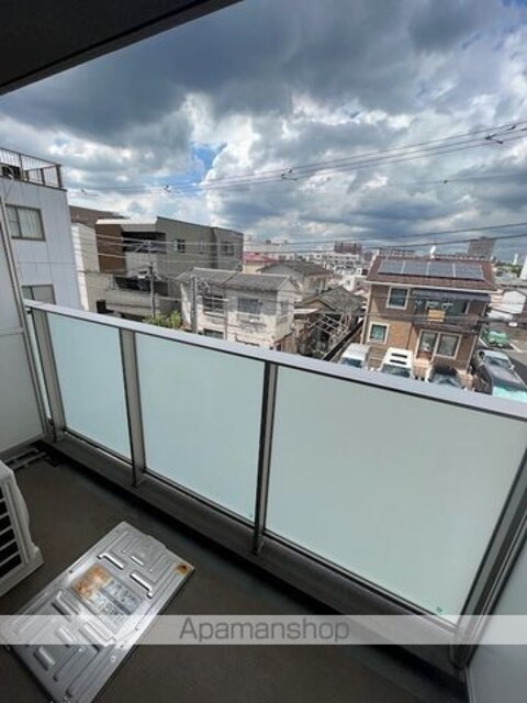 東京都北区赤羽西６丁目[1K/26.39m2]のバルコニー