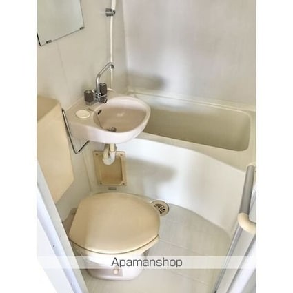 ハートイン大針[1K/15.76m2]のトイレ