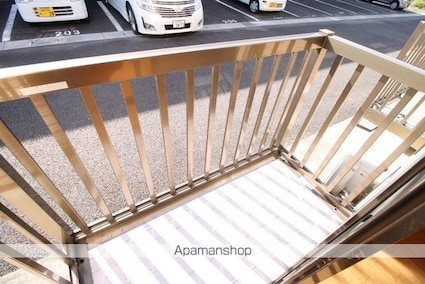 コーポエース[1K/26m2]のバルコニー