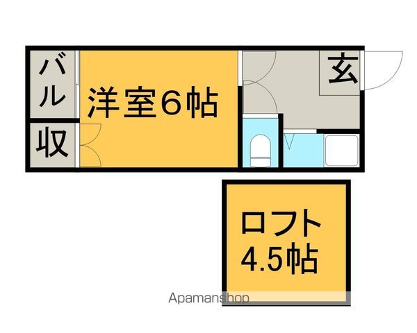 サンラーク三条Ａ棟の間取り