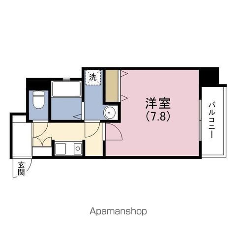 エイペックス大阪城西の間取り写真
