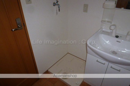 ラピスグローリー[1R/27.6m2]の洗面所