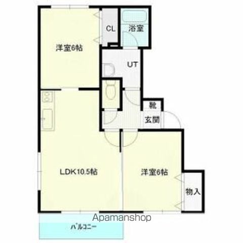 パリオ月寒東の間取り写真