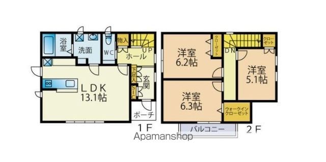 【コンフォルタの間取り】