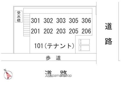 アネックス長洲[1K/19.48m2]の外観2