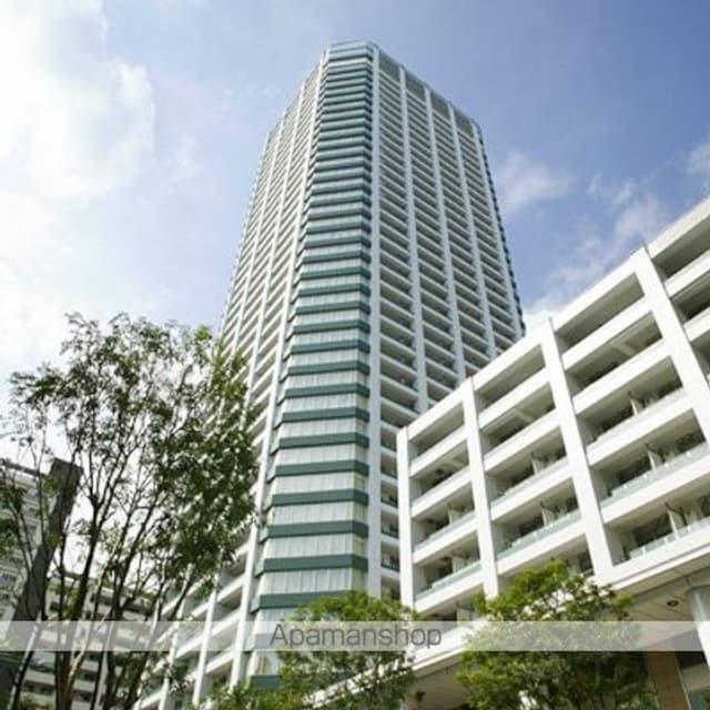 白金タワー[1K/63.98m2]の外観1