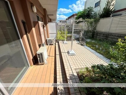 東京都中野区白鷺１丁目[2LDK/50.55m2]のバルコニー