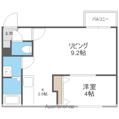 VERDE MARUYAMAの間取り写真
