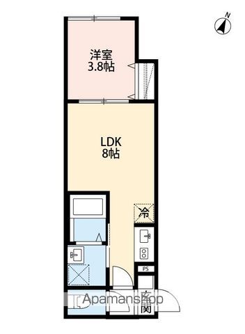 ＲＯＢＯＴ　ＨＯＭＥ北小金 205 ｜ 千葉県松戸市小金444-196（賃貸アパート1LDK・2階・27.00㎡） その2