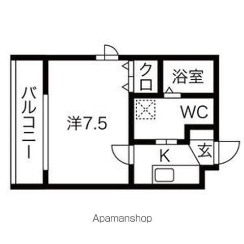 エルフラットの間取り写真