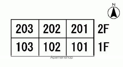 メゾンユキ[1K/36.36m2]の配置図