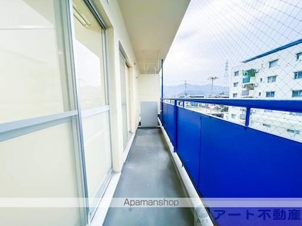 アルト堀江　１号棟[2DK/41.7m2]のバルコニー