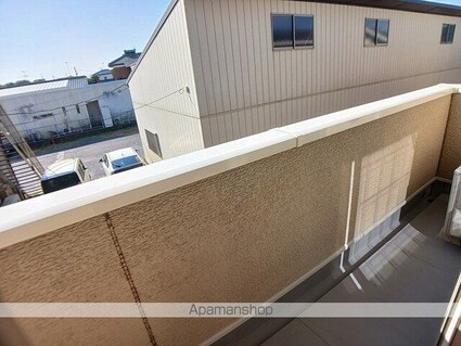 茨城県土浦市沖新田[2LDK/60.14m2]のバルコニー