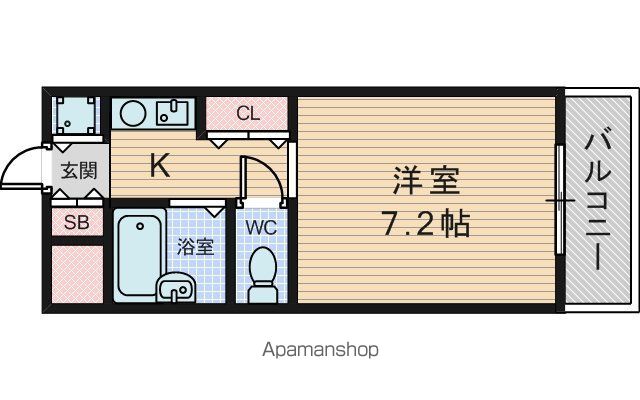 センチュリー蛍池の間取り写真