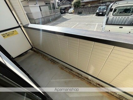 滋賀県彦根市川瀬馬場町[1K/33.12m2]のバルコニー