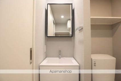 東京都中野区若宮１丁目[1R/16.44m2]の洗面所