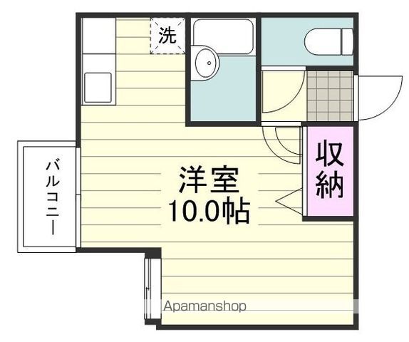 レインボー新屋敷の間取り写真