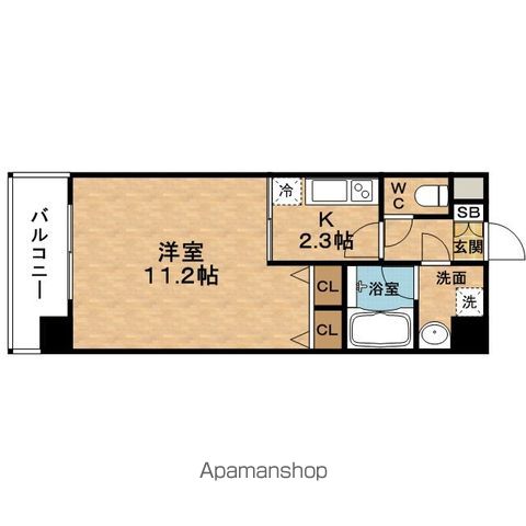 URBANEXFUKUSHIMAの間取り写真