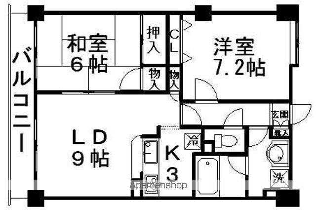 アウラ10の間取り写真