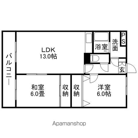 同じ建物の物件間取り写真 - ID:240029522565