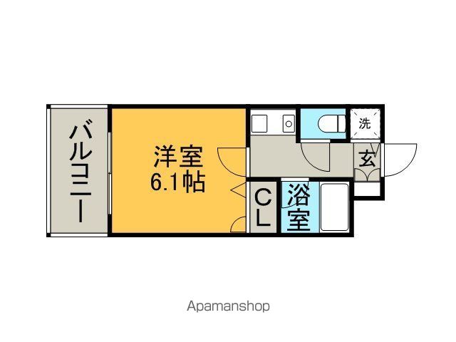 ライオンズマンション大濠第3の間取り写真