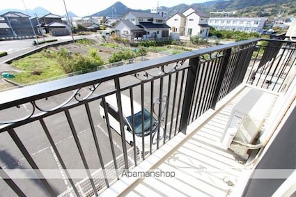ローズコート一本木Ｇ棟[2LDK/63.66m2]のバルコニー