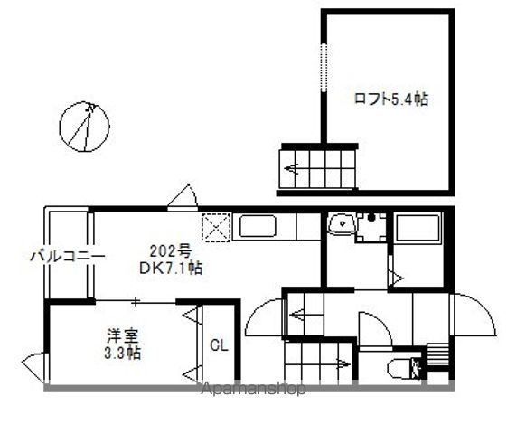 アーバンテラス東那珂の間取り写真