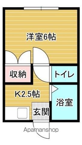 パレスウエストの間取り写真