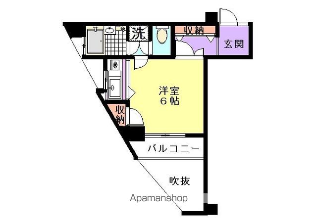 ライオネス富松の間取り写真