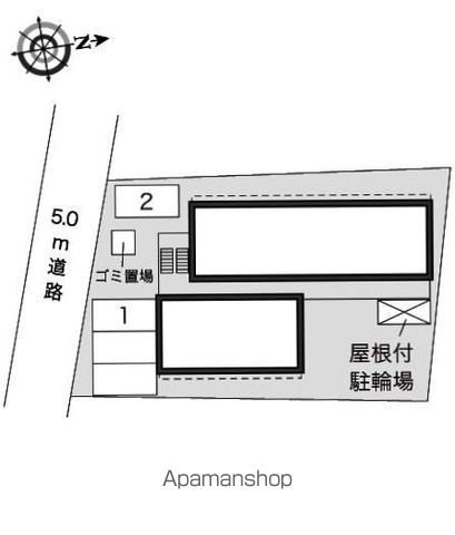 レオパレス池田の玄関写真