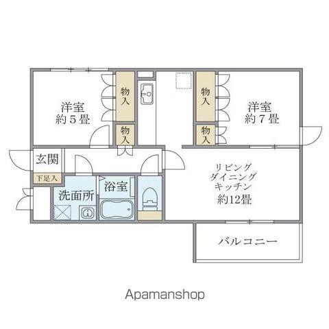 パールハイツ恋ヶ窪の間取り写真