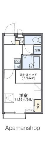 レオパレス坂之台ビレッジの間取り写真