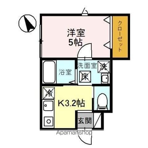 コーポSAKASHITAの間取り写真