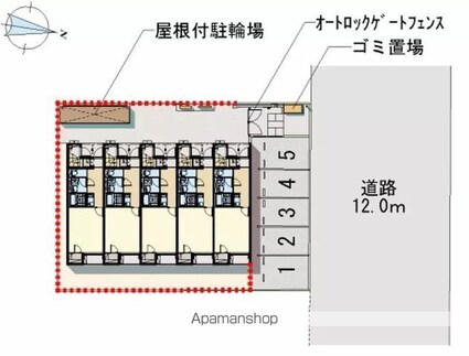 レオネクストルミエール[1K/31.62m2]の共用部2