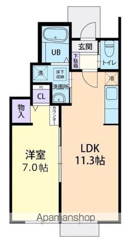 MY RESIDENCEIIの間取り写真